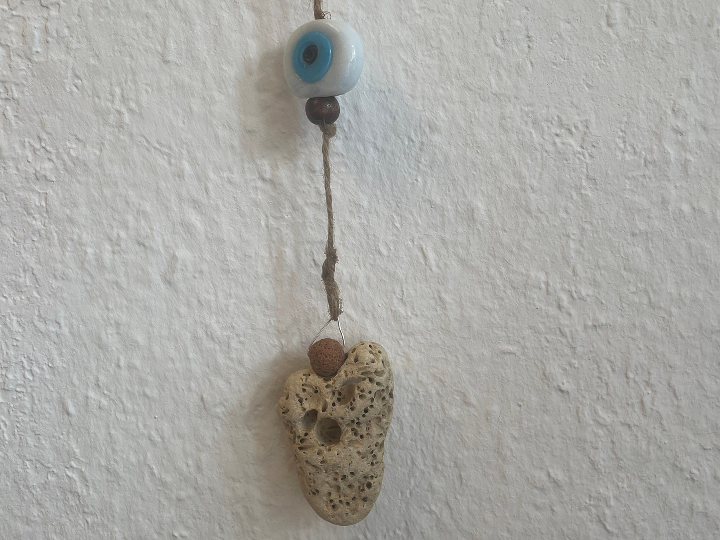 Heart Shaped Coral Rocks Wall Hanging